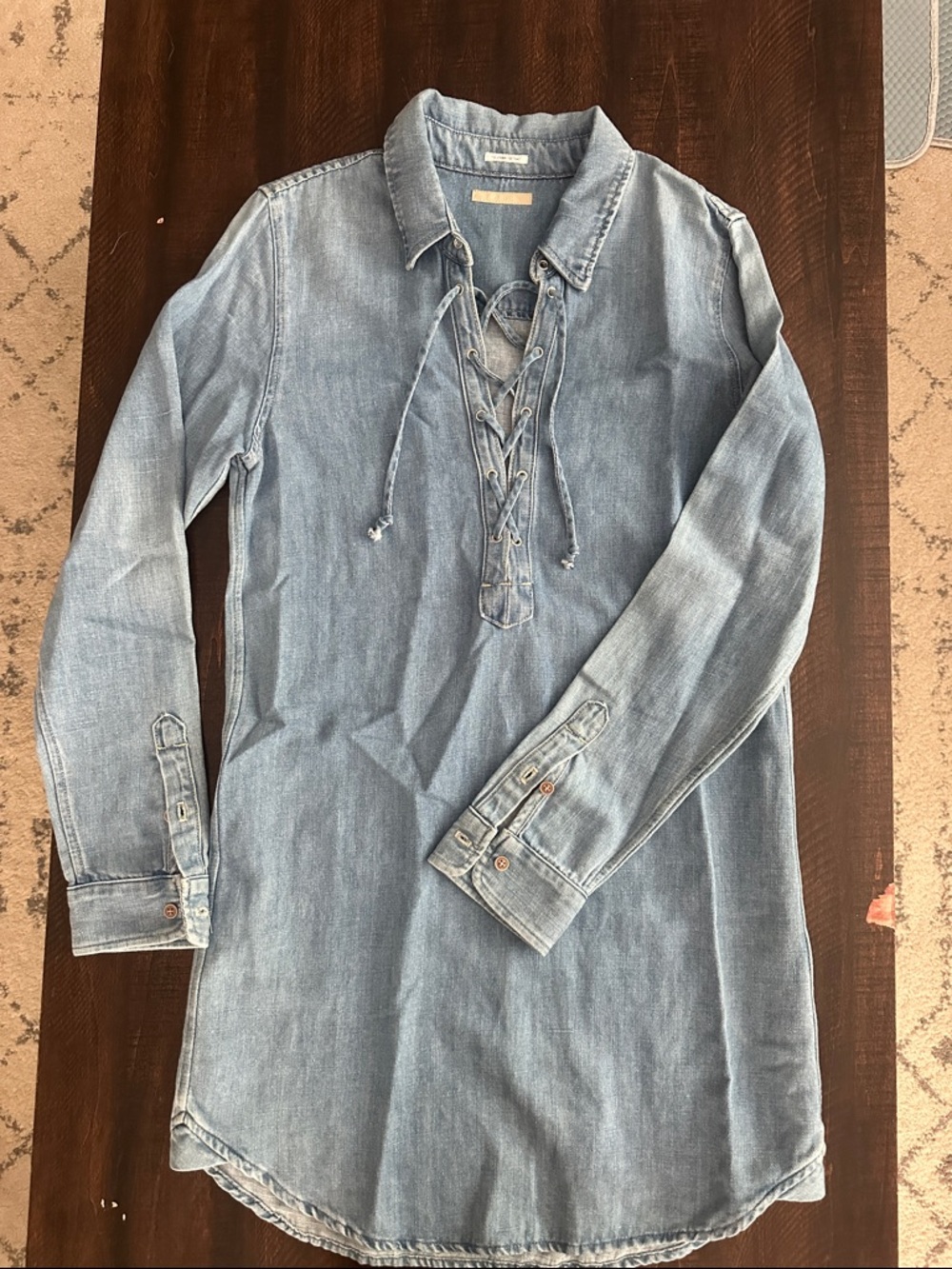 MOTHER Light Blue Denim Dress
